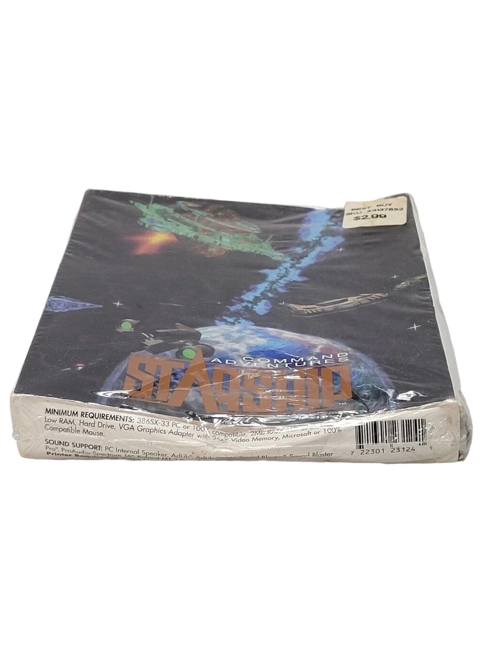 Command Adventures: Starship (1993 Merit Studios PC CD) BIG BOX/FACTORY SEALED